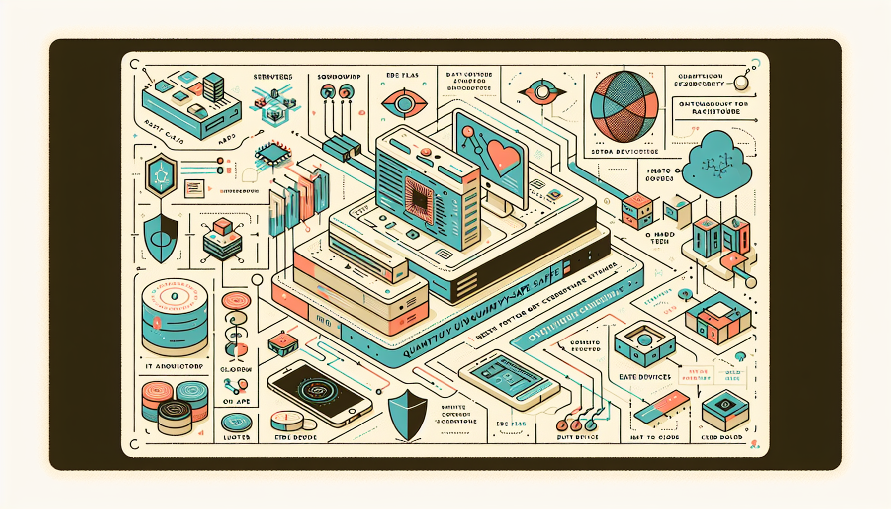 Quantum-Safe Ransomware: The Next Frontier in Cybersecurity - AI Generated Illustration