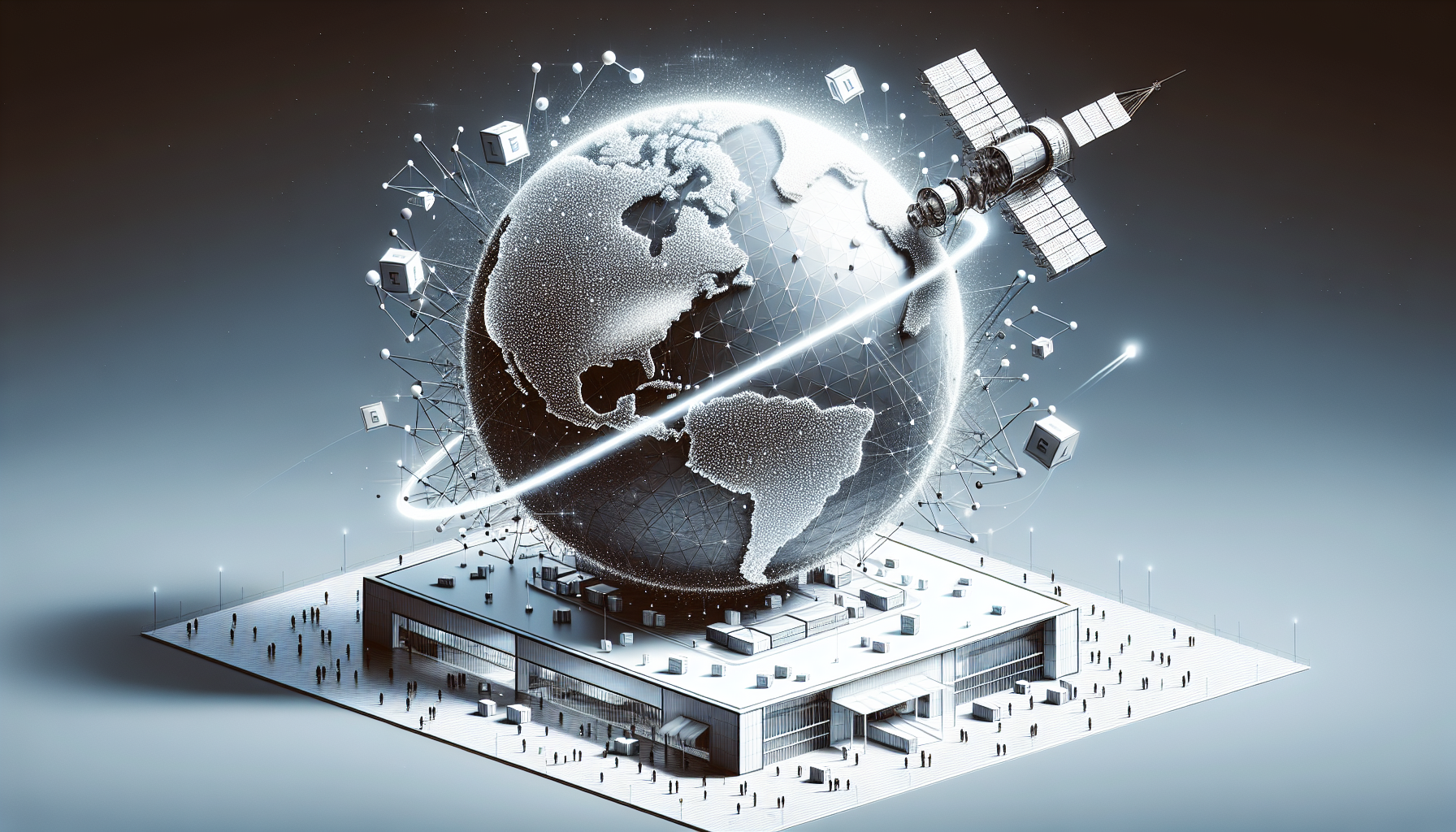 🚨 BREAKING: Amazon to Buy Satellite Company Globalstar for $ - AI Generated Illustration
