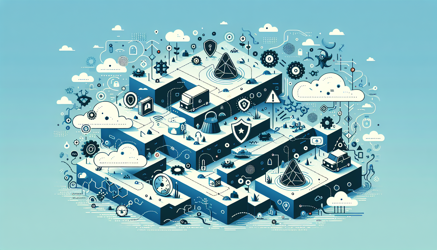 Open Source Security Risks: Navigating the Landscape Amidst - AI Generated Illustration