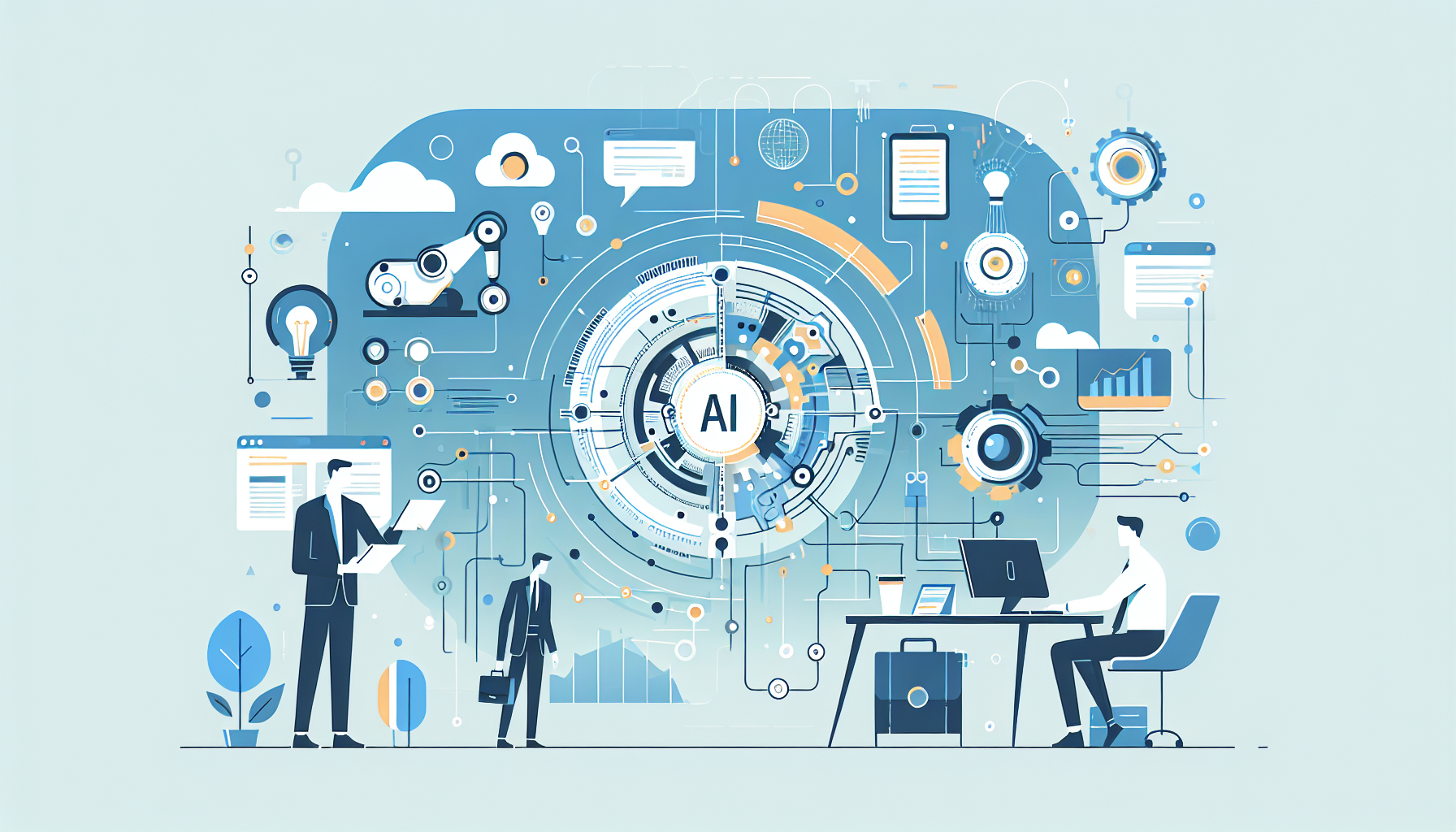 Observability in AI:  Automation Amidst Current Trends Decod - AI Generated Illustration