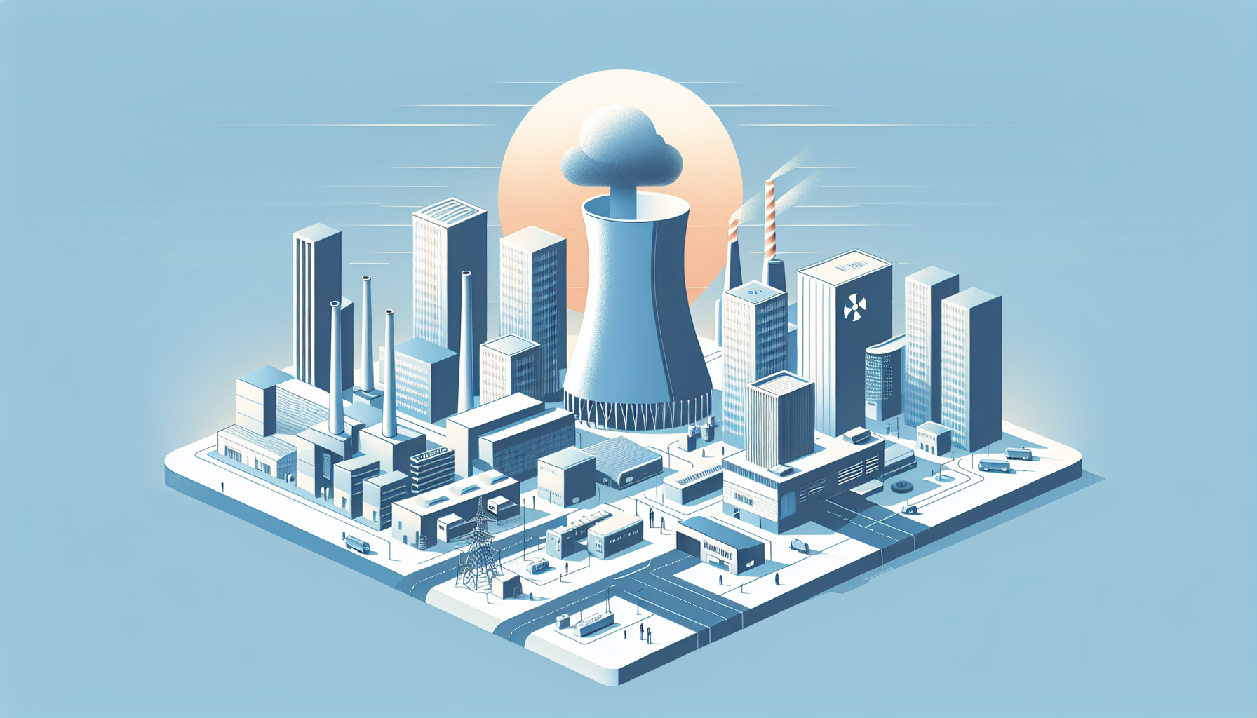 🚨 BREAKING: Amazon-Backed Nuclear Firm X-Energy Raises $1.02 - AI Generated Illustration
