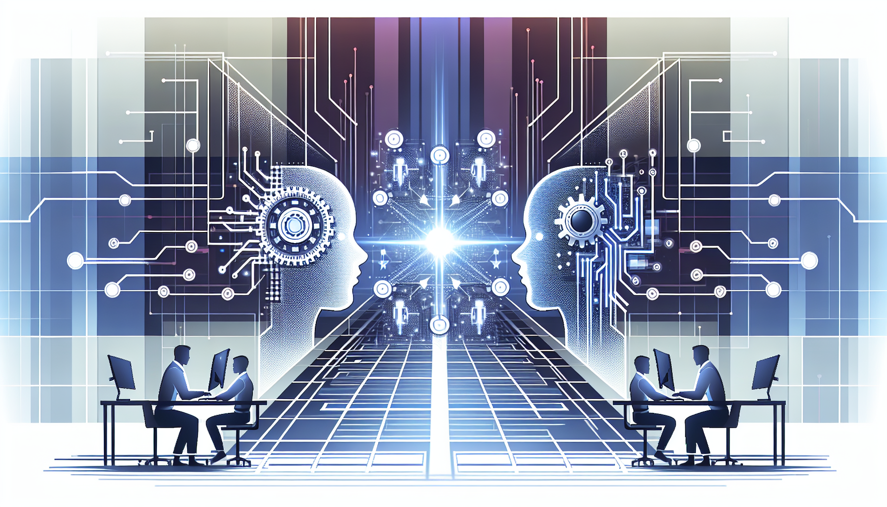 AI Code Wars: The Next Frontier in Technology and Startup In - AI Generated Illustration