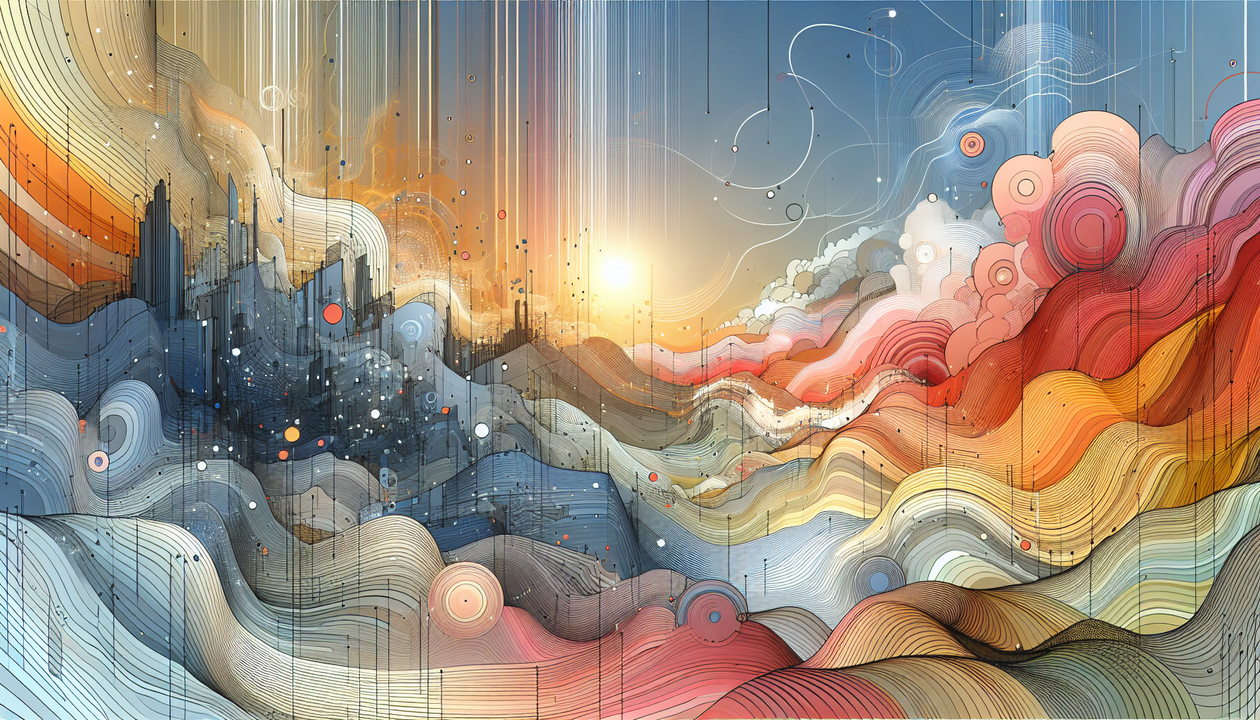 Breaking Down Generative Art Trends: Creativity in a Tech-D - AI Generated Illustration