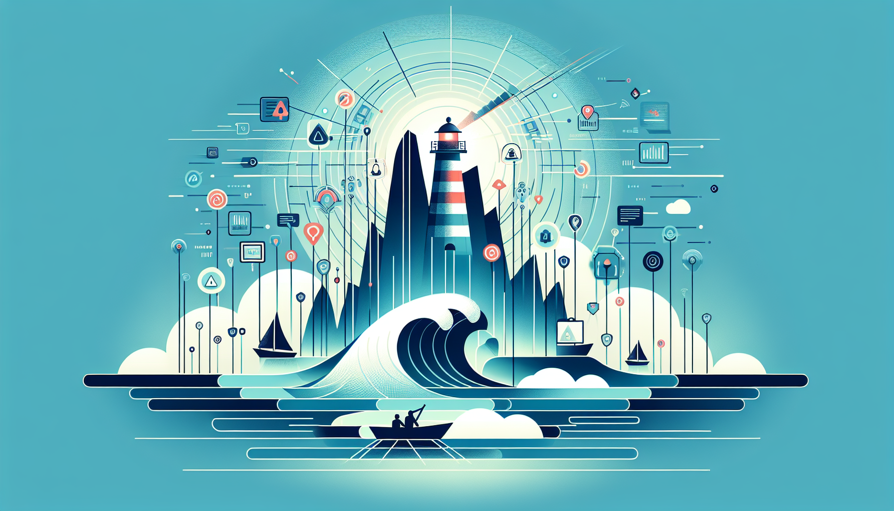 Open Source Security Threats: Navigating the Rising Tide of - AI Generated Illustration