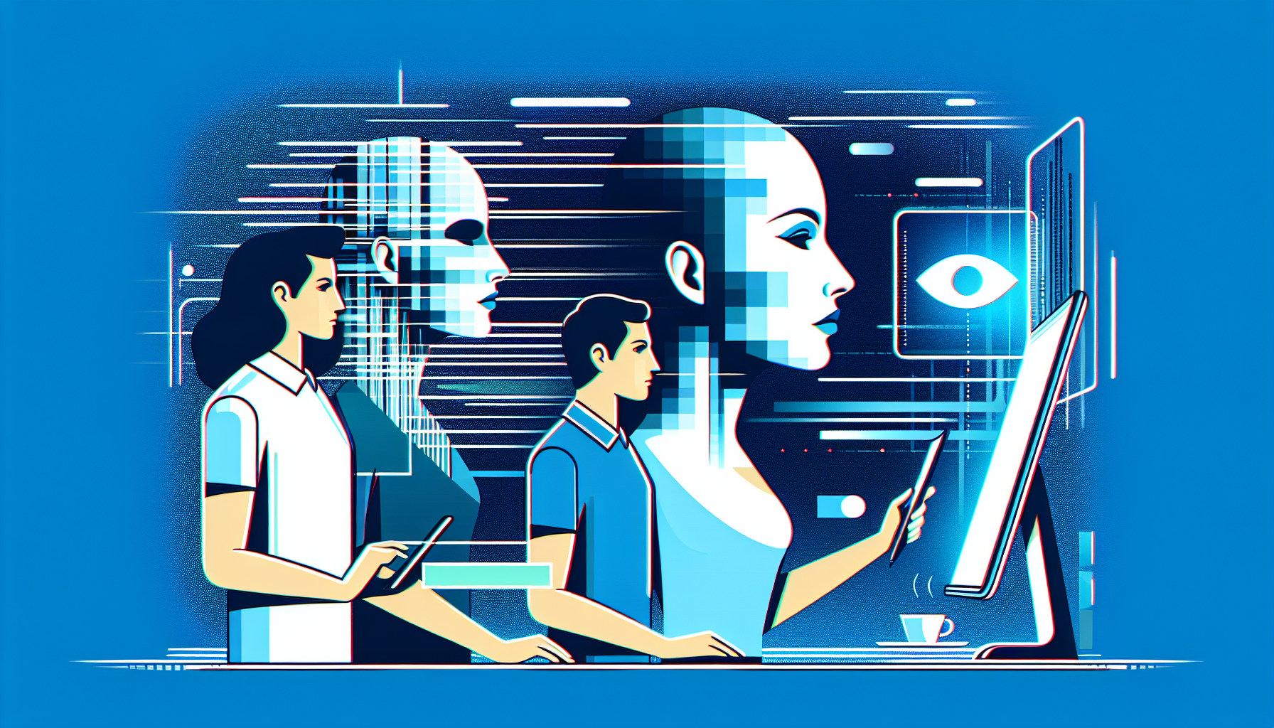 AI Image Misleading: Navigating the New Frontier of Visual D - AI Generated Illustration