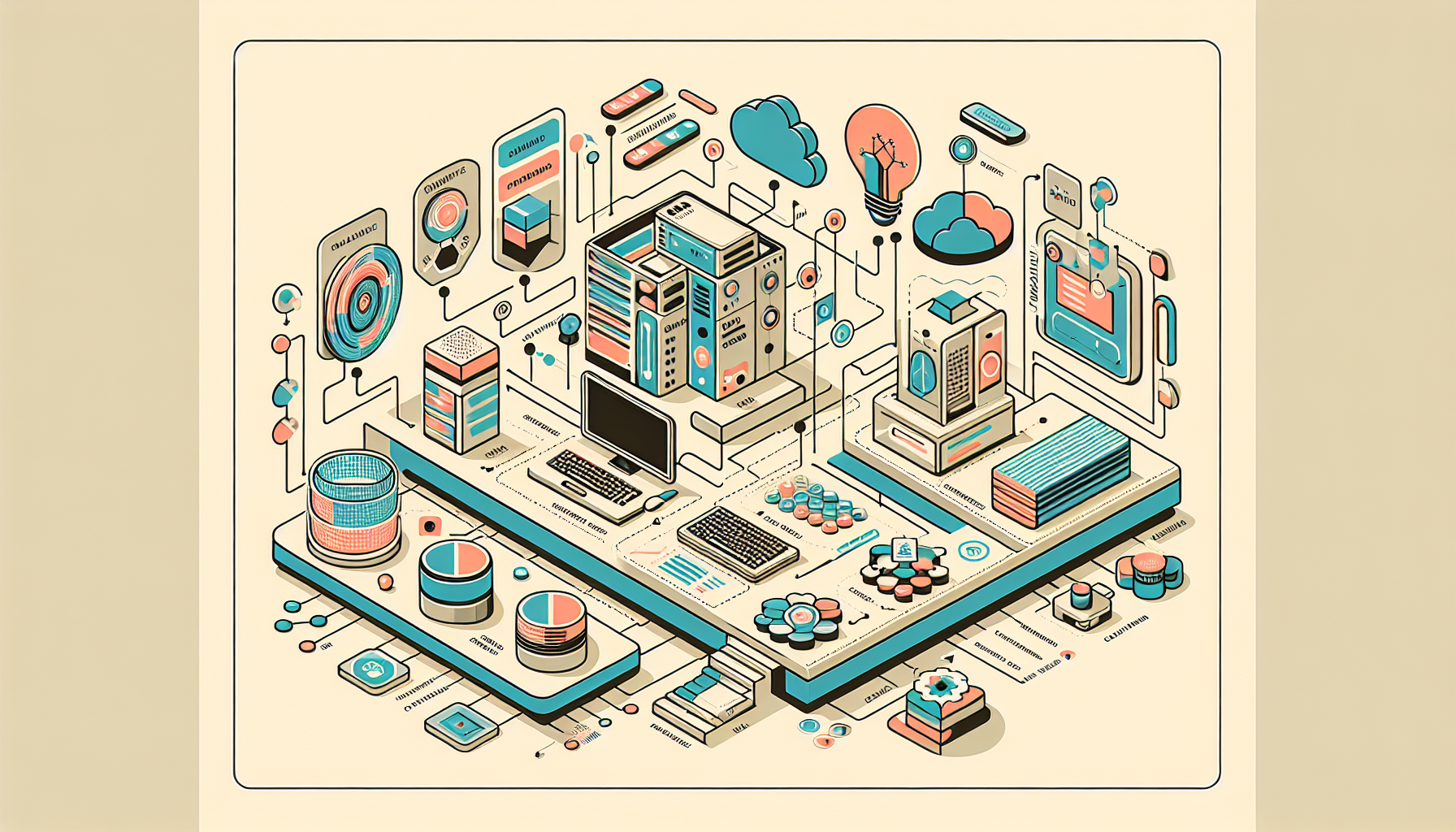 Alzheimer's Disease Research: The Intersection of AI and Eme - AI Generated Illustration