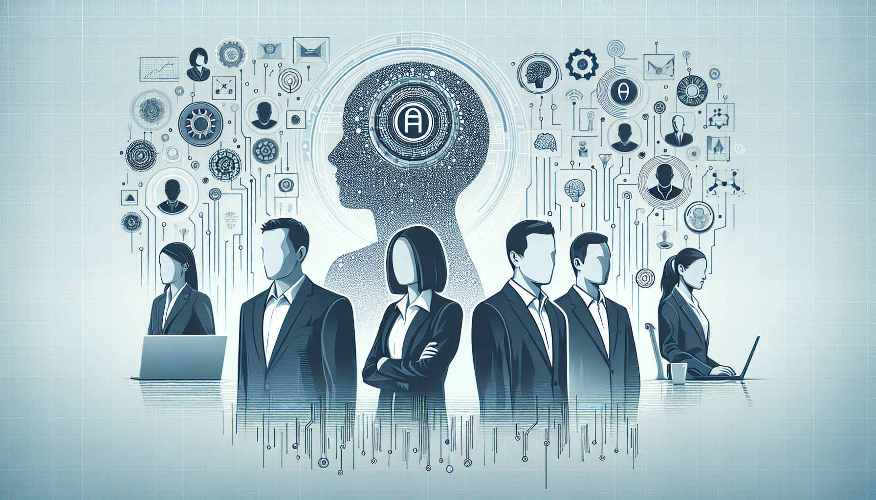 Harnessing AI in Enterprise Software: Insights from Current - AI Generated Illustration