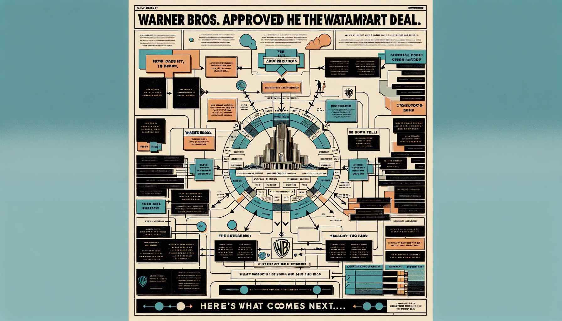 Warner Bros. Approved the Paramount Deal. Here’s What Comes - AI Generated Illustration