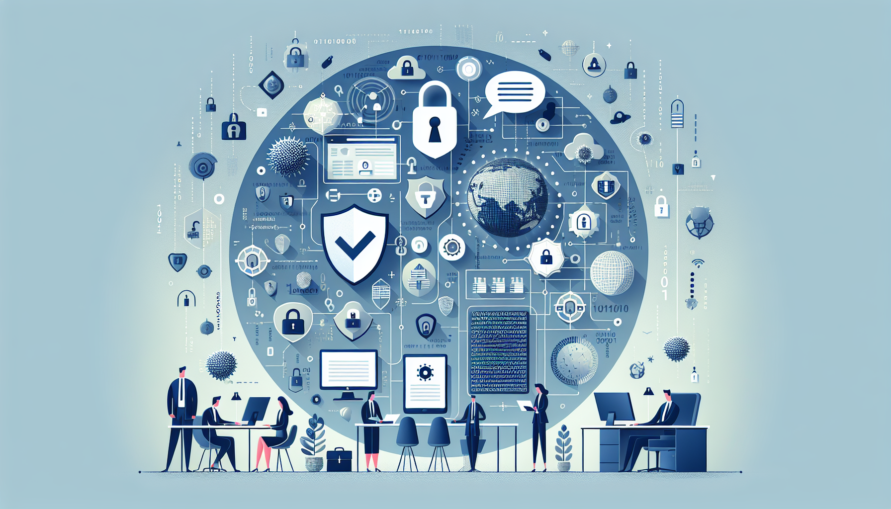 Emerging Cybersecurity Threats: What Startup Leaders Need to - AI Generated Illustration