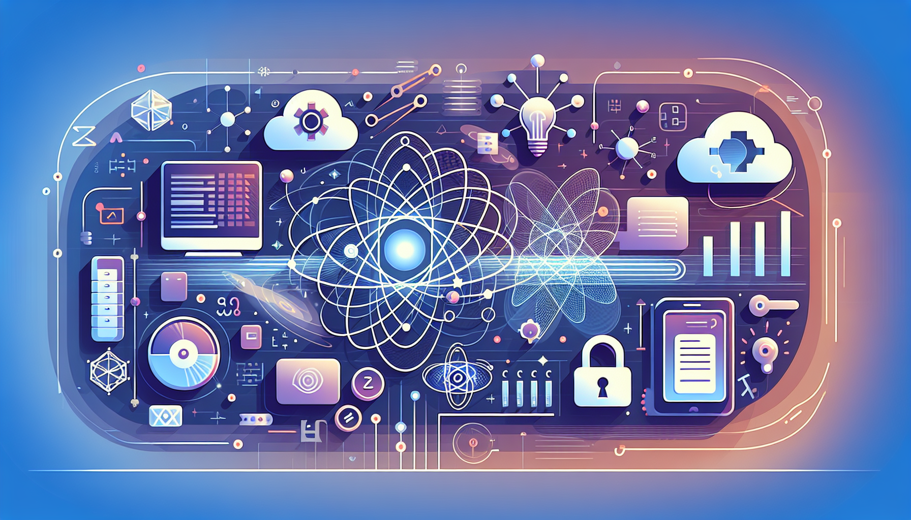 Quantum Computing and Encryption: The Next Frontier in Cyber - AI Generated Illustration