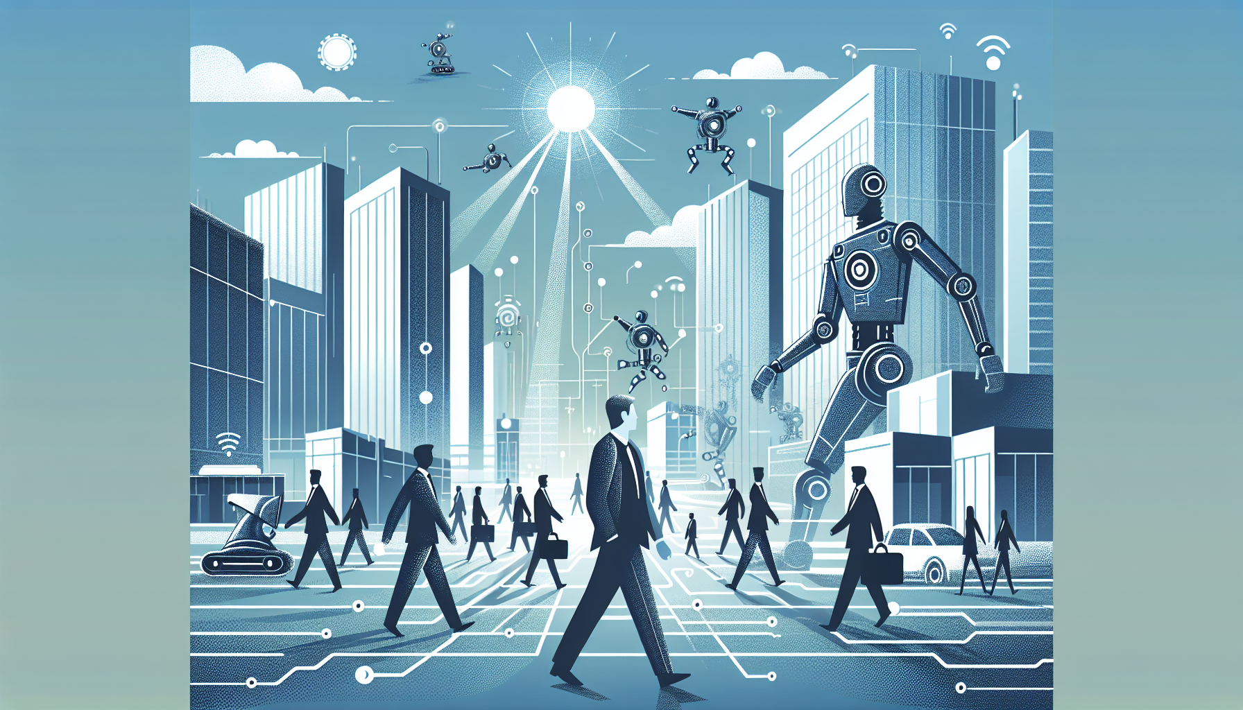 Apple CEO Transition: Navigating Change in a Tech Giant - AI Generated Illustration
