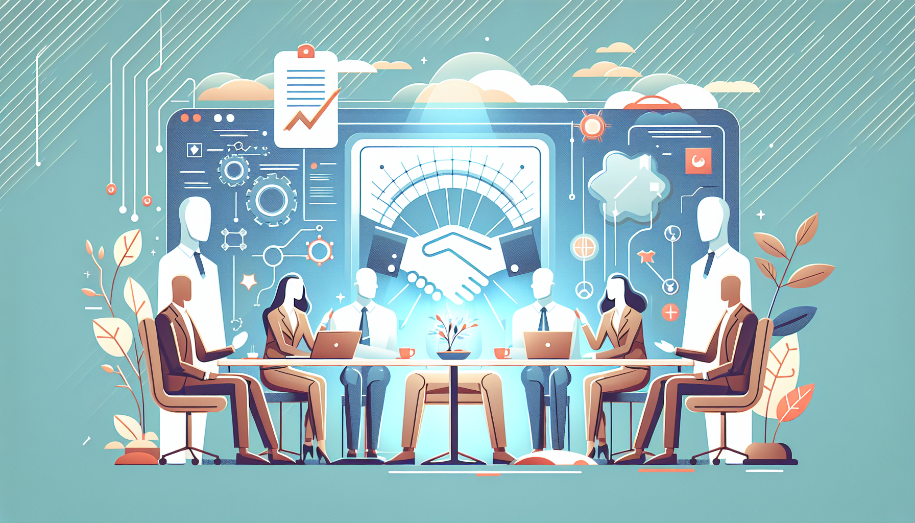 The Real Impact of AI Coworkers in Chrome: Transforming the - AI Generated Illustration