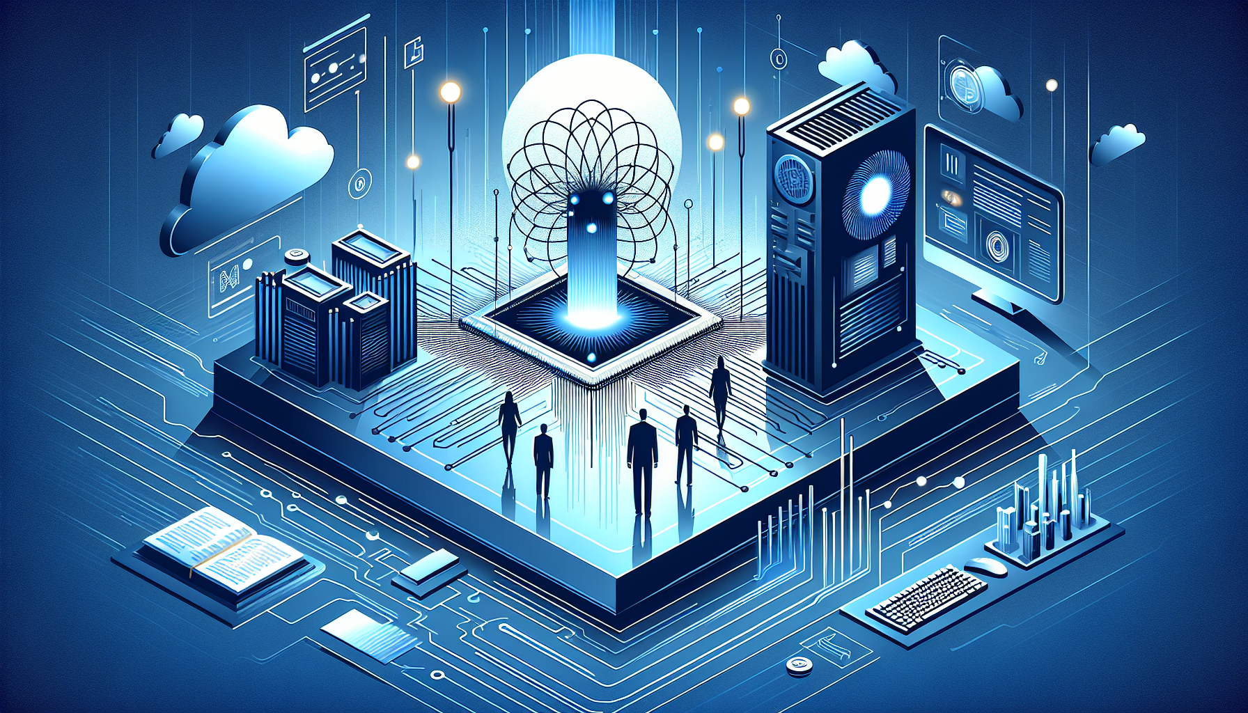 Quantum Computing Security: The Next Frontier in Tech Amidst - AI Generated Illustration