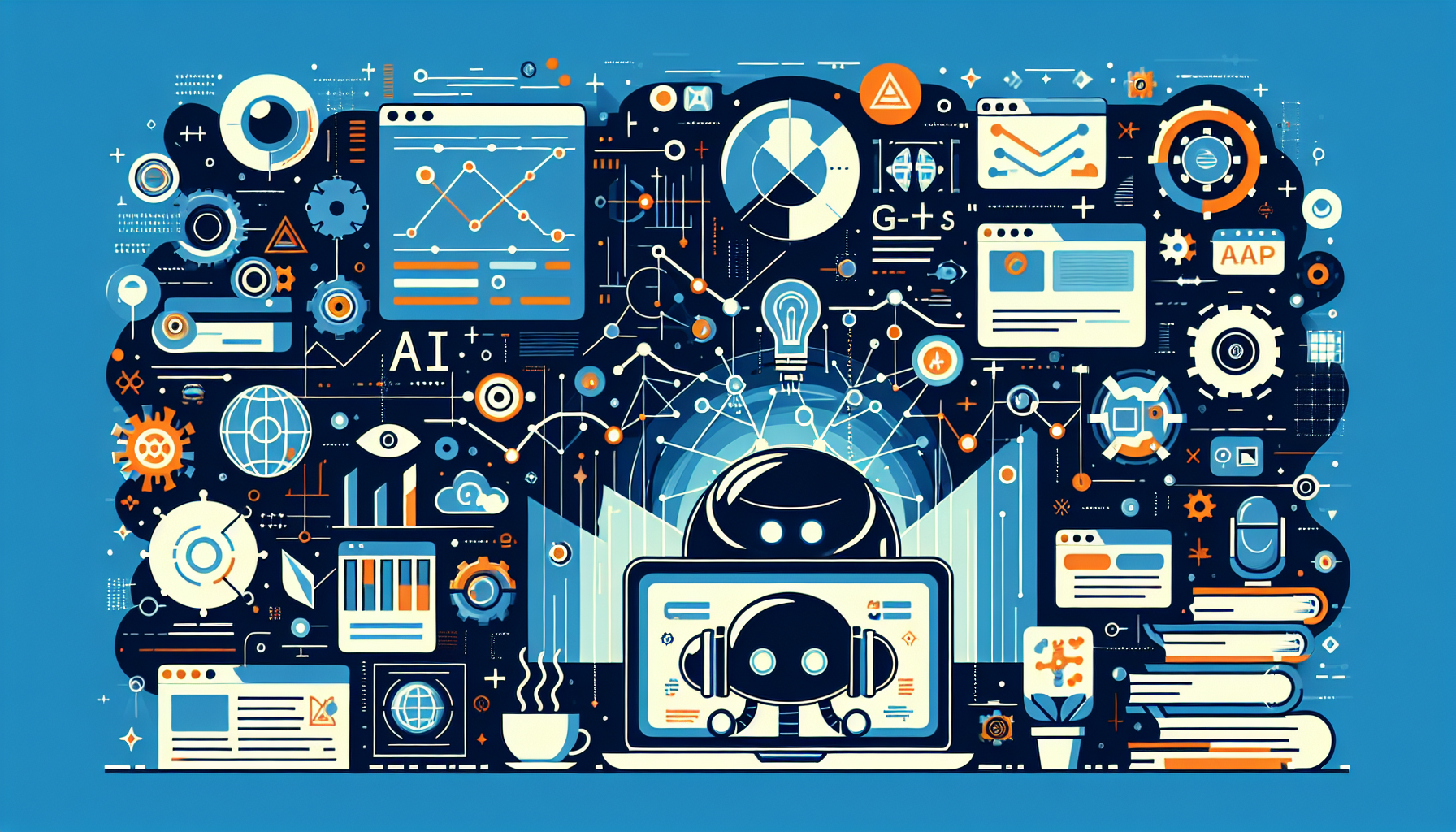 AI Code Wars: The Next Frontier in Technology and Startup In - AI Generated Illustration