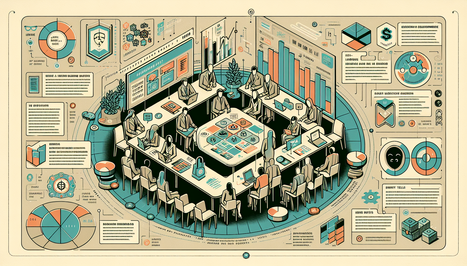 Quantum-Safe Ransomware: The Next Frontier in Cybersecurity  - AI Generated Illustration