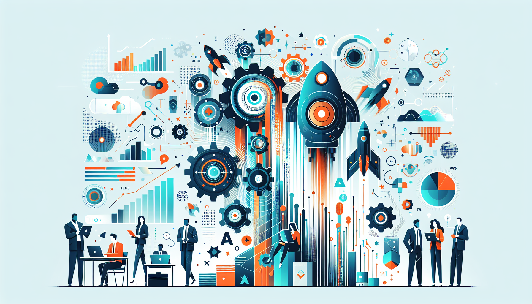 AI Startup Investments Surge: Insights from Current Trends a - AI Generated Illustration