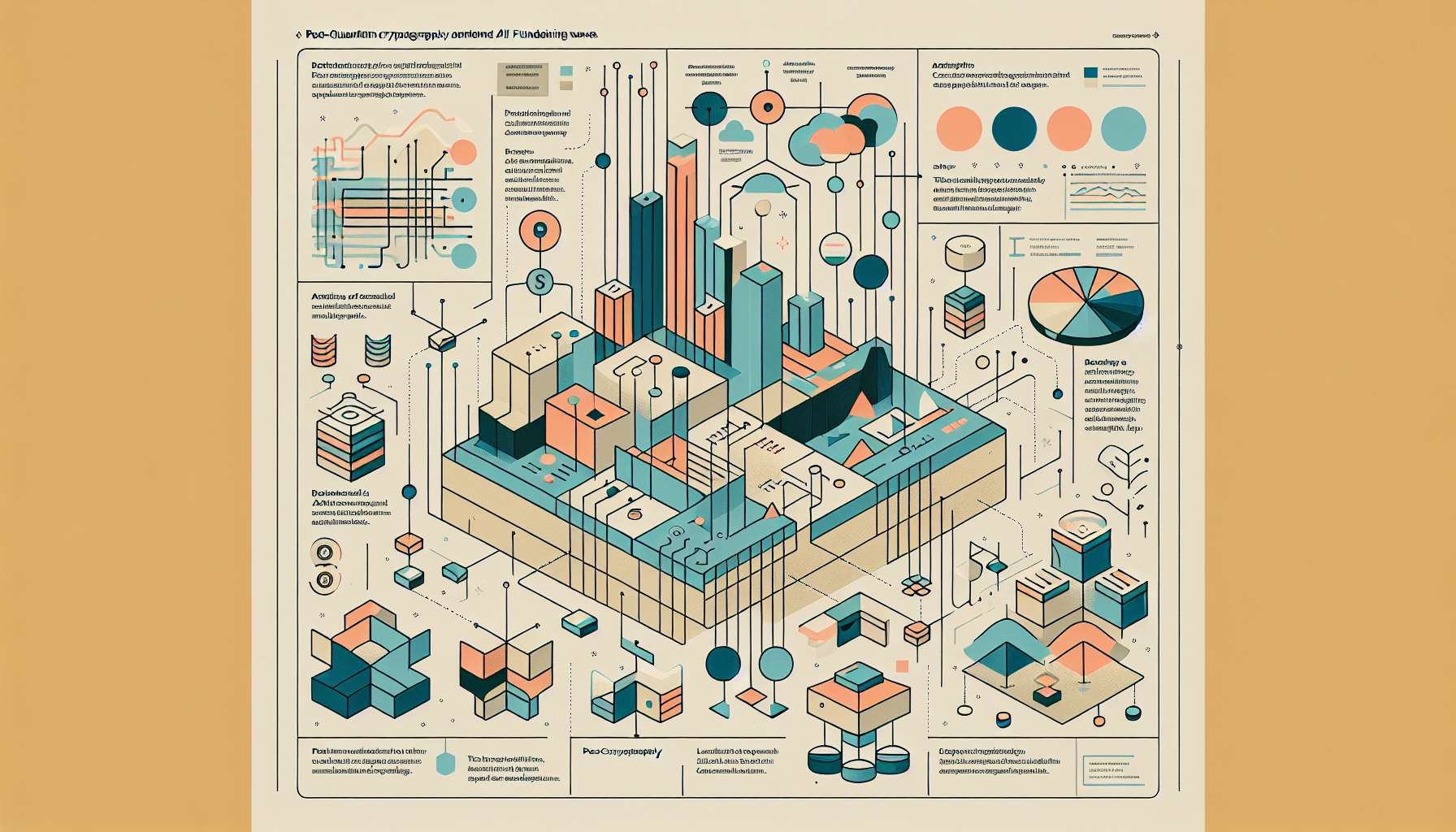 Post-Quantum Cryptography: The Next Frontier in Cybersecurit - AI Generated Illustration