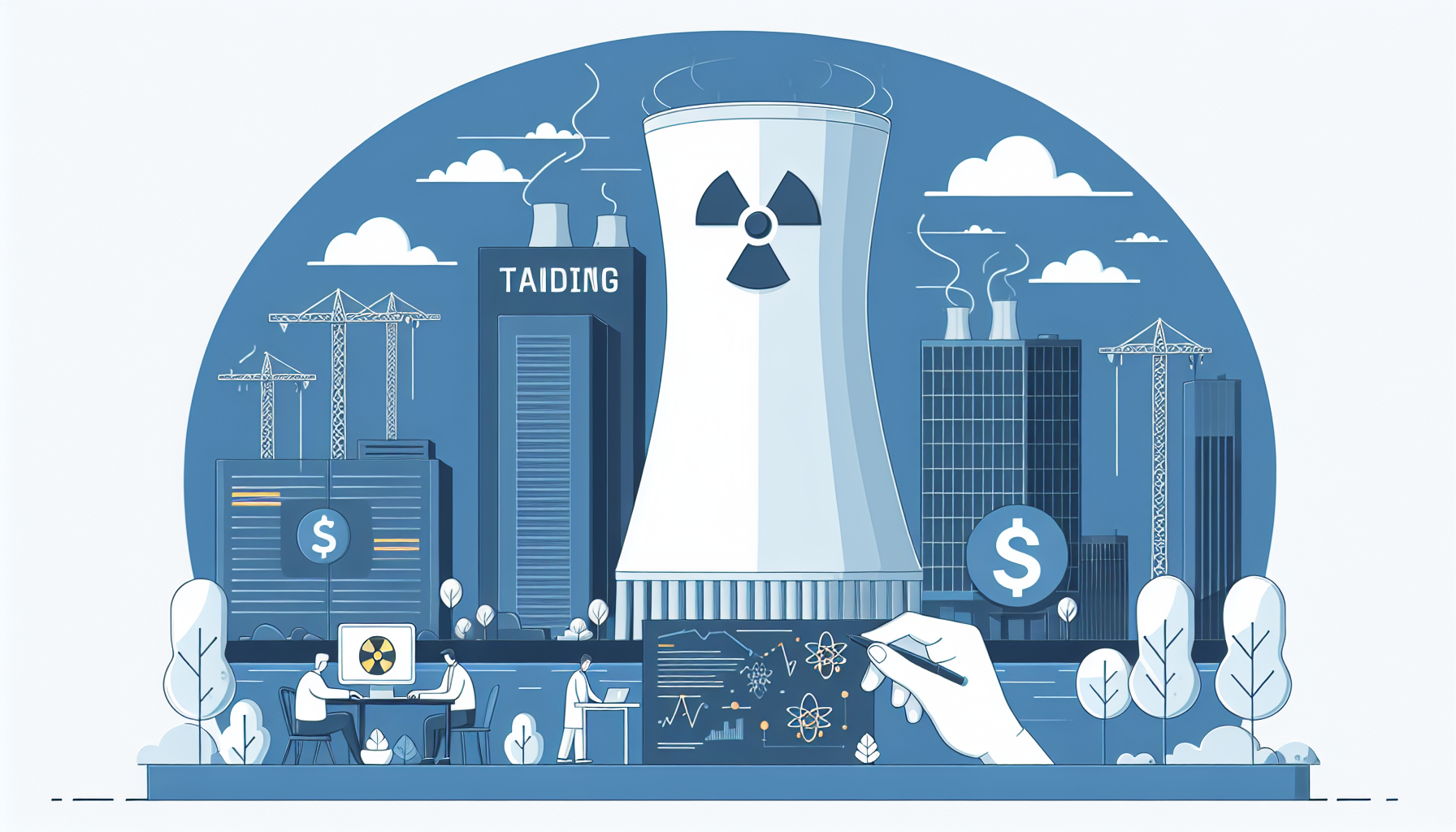 🚨 BREAKING: Amazon-Backed Nuclear Firm X-Energy Raises $1.02 - AI Generated Illustration