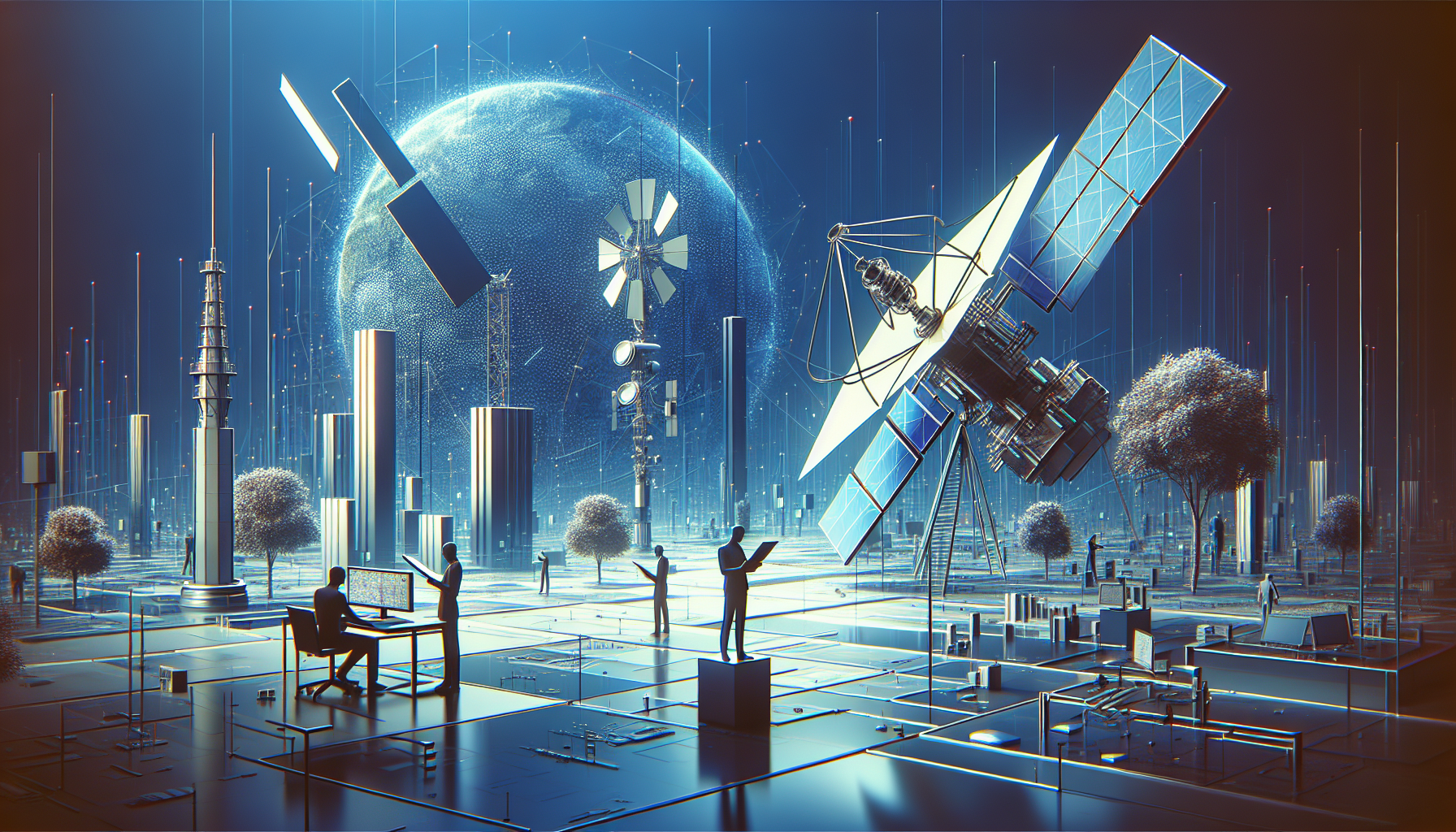 🚨 BREAKING: Amazon to Buy Satellite Operator Globalstar for - AI Generated Illustration