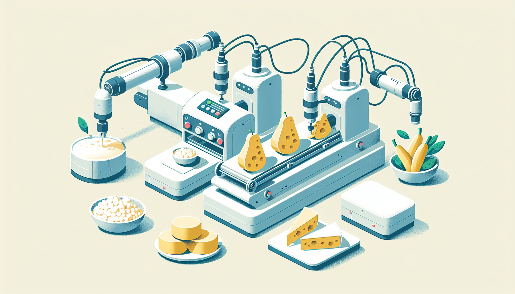 Vegan Cheese Innovations: A New Frontier in Food Technology - AI Generated Illustration